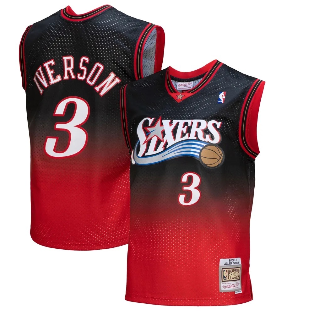Allen Iverson Mitchell & Ness Swingman Jersey